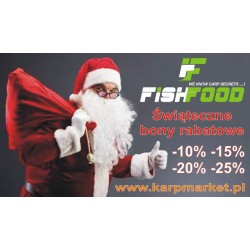 500zł Bon Świąteczny Fish Food - 25% + wysyłka towaru Gratis !
